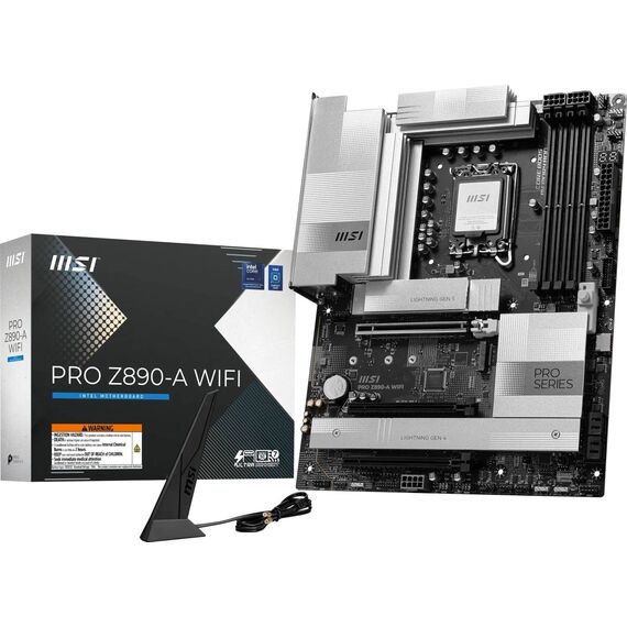 MSI PRO Z890-A WiFi Intel Z890 LGA 1851 ATX Motherboard