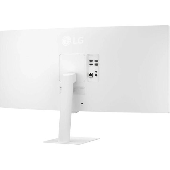 LG 34U601SA-W 34" UW-QHD VA Curved Smart Monitor White
