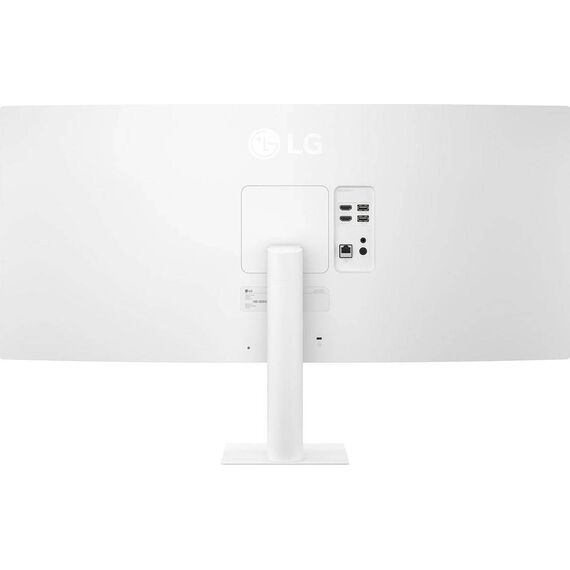 LG 34U601SA-W 34" UW-QHD VA Curved Smart Monitor White