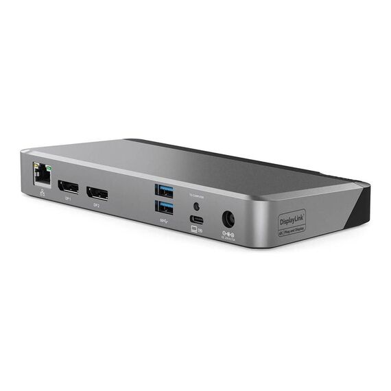 ALOGIC DX2 Docking station USBC 2 x DP 1GbE 100 DUPRDX2100
