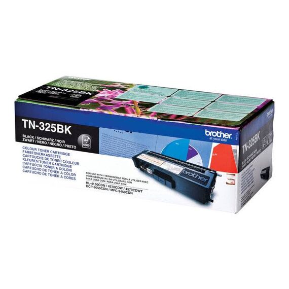 Brother TN-325BK Black High Yield Original Toner Cartridge