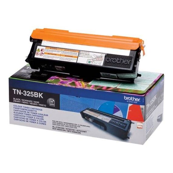 Brother TN-325BK Black High Yield Original Toner Cartridge