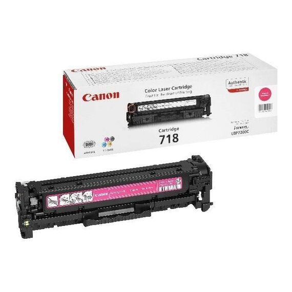 Canon 718M Magenta Original Toner Cartridge 2660B002