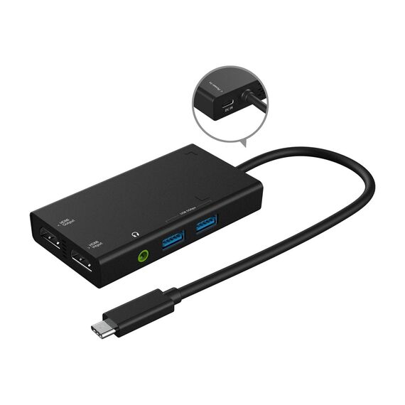 j5create JVA01-N USB-C Video Capture USB Hub HDMI 1080p