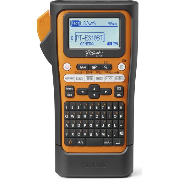 Brother PT-E310BTVP Handheld Industrial Label Printer Kit