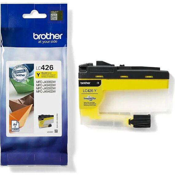 Brother LC426Y Genuine Yellow Ink Cartridge
