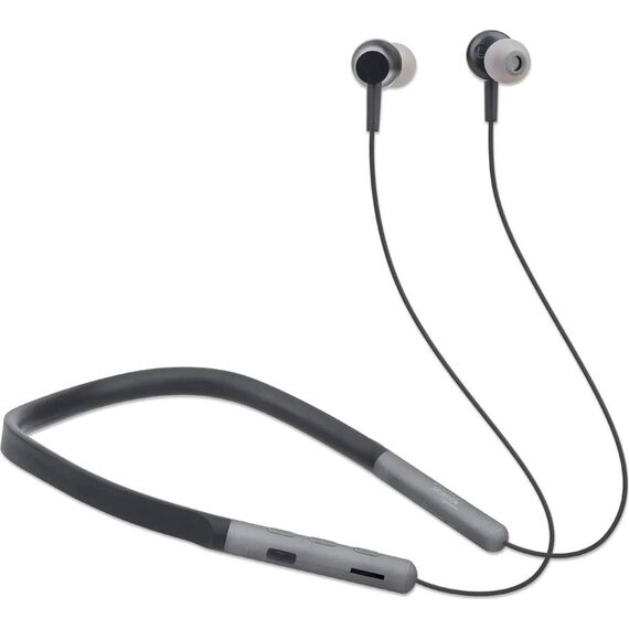 Manhattan Sport Bluetooth Neckband Headset microSD Black