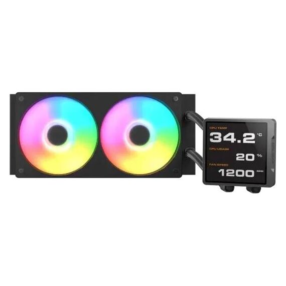 COUGAR Poseidon Vistek Pro 240 ARGB Black LCD Cooler