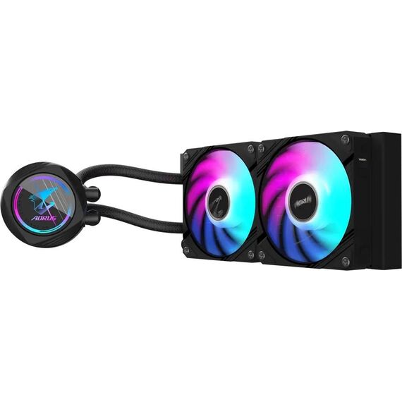 Gigabyte AORUS WATERFORCE II 240 Black LCD Liquid Cooler