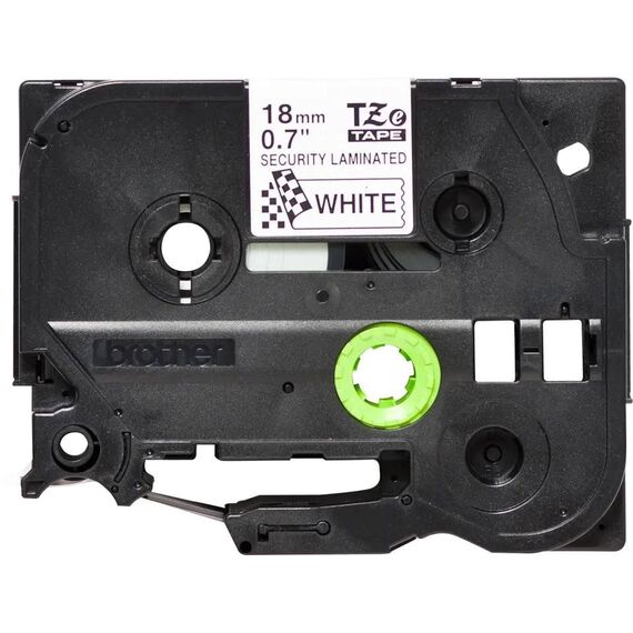 Brother TZe-SE4 Tell-tale adhesive black on white TZESE4