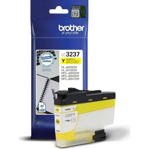 Brother LC3237Y Yellow original ink cartridge for LC3237Y