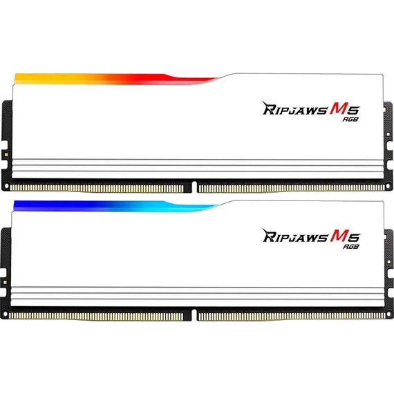 G.Skill Ripjaws M5 RGB whiteDIMM Kit 32GB, DDR5 F56000J3238F16GX2RM5RW