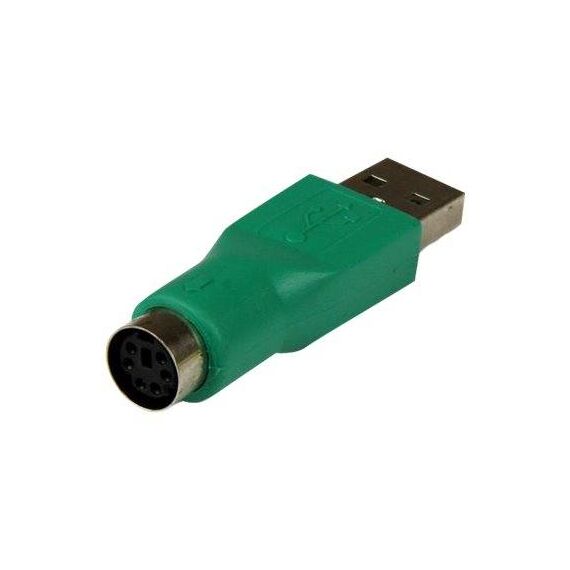 StarTech.com GC46MF PS/2 Mouse to USB-A Adapter Female to Male Green