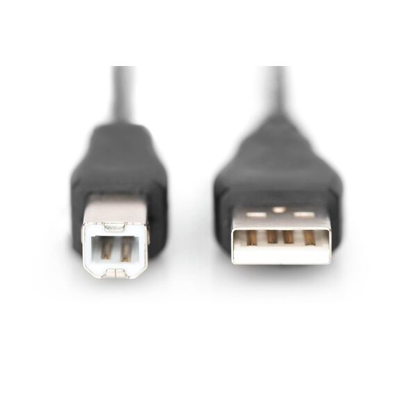 DIGITUS AK-300102-030-S USB-A to USB-B Cable 3m Black