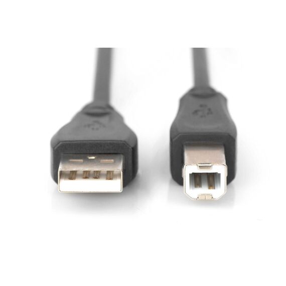 DIGITUS AK-300105-030-S USB-A to USB-B Cable 3m Black
