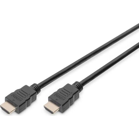 DIGITUS AK-330107-030-S High Speed HDMI 2.0 Cable with Ethernet 3m 4K 60Hz Black