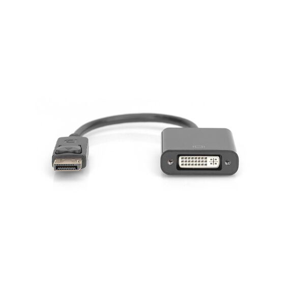 DIGITUS DisplayPort to DVI Adapter Cable 0.15m Black