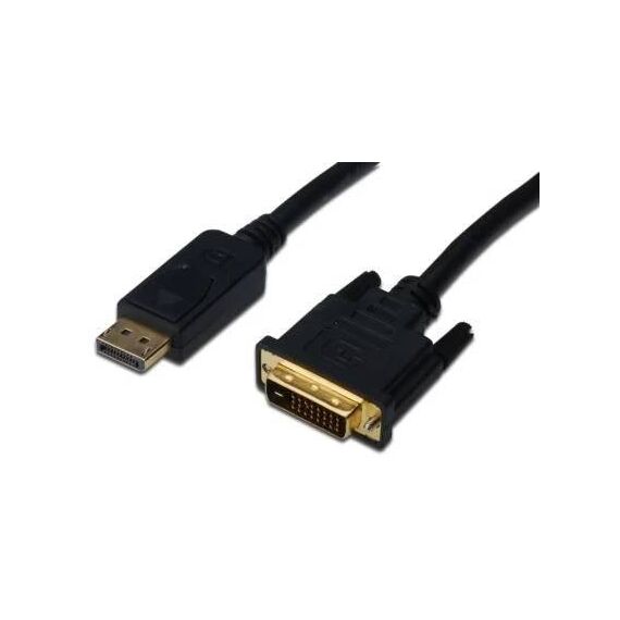 DIGITUS AK-340301-020-S DisplayPort to DVI-D Adapter Cable 2m Black