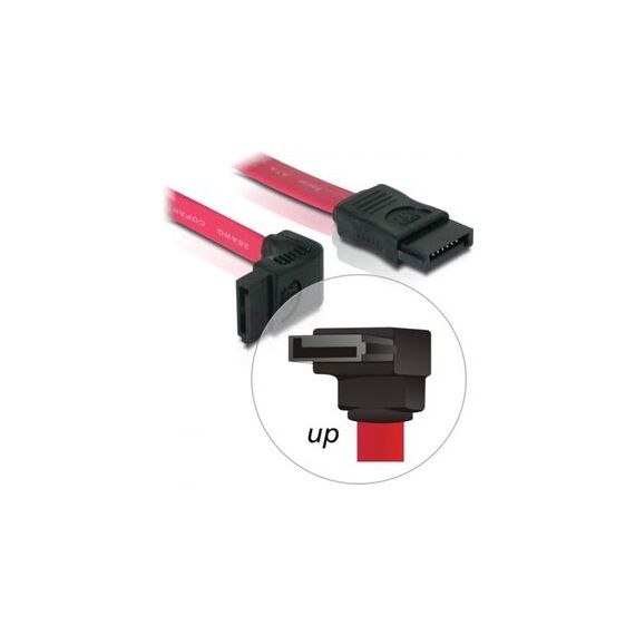 Delock 84249 SATA Cable 30 cm Red