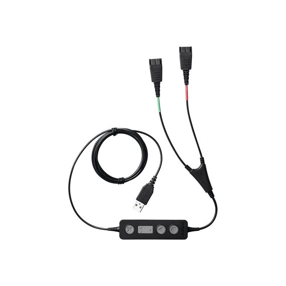 Jabra LINK 265 Headset Adapter Black