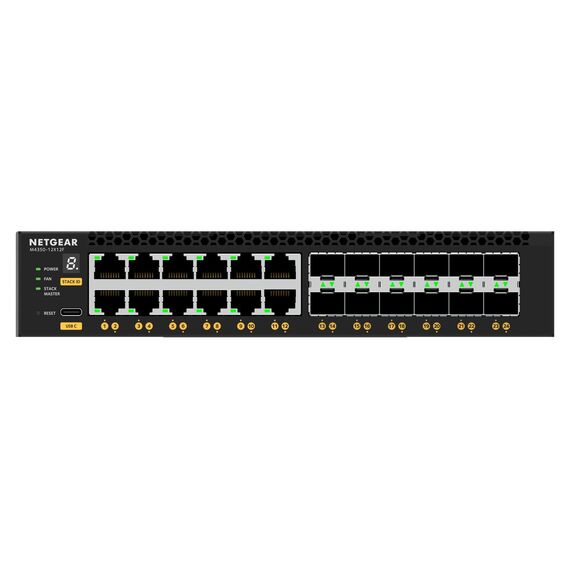 NETGEAR M4350-12X12F 12x10G-T + 12x SFP+ L3 AV Switch