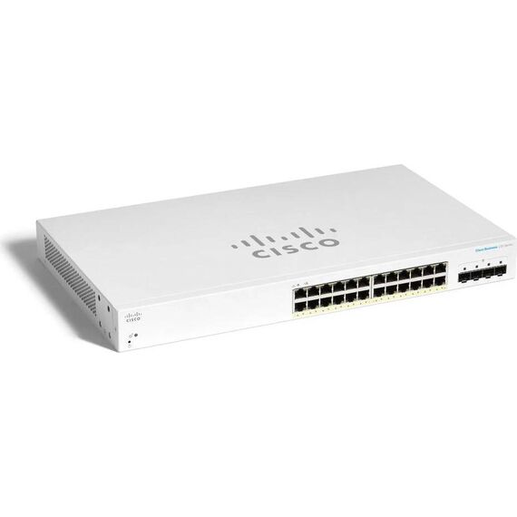 Cisco CBS220-24P-4X-EU Smart Switch 24-Port PoE+