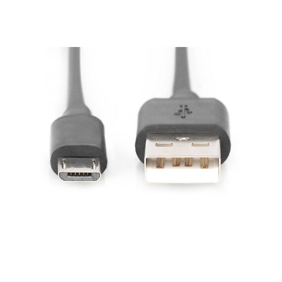 DIGITUS USB 2.0 Micro-USB Cable 1 m Black