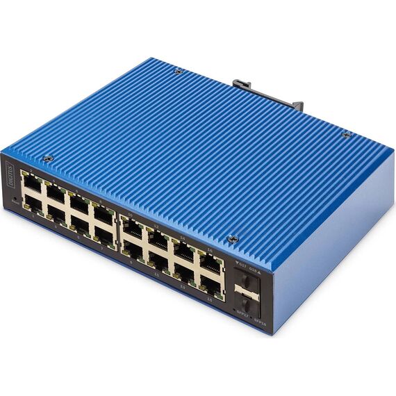 Digitus Industrial 16+2 -Port L2 managed Gigabit Ethe | DN-651158