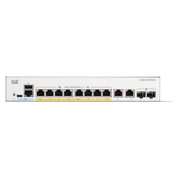 Cisco Catalyst 1200 8port GE PoE Ext Switch C12008PE2G