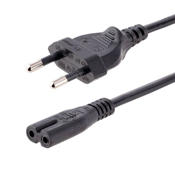 StarTech.com 3m Laptop Power Cord Black