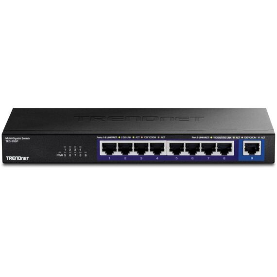 TRENDnet TEG-S591 9-Port Multi-Gigabit Switch