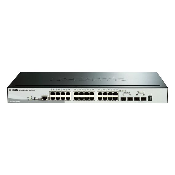 D-Link DGS-1510-28P/E 28-Port PoE+ Stackable Switch