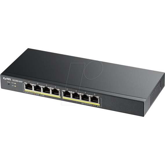 ZyXEL GS1900-8HP Smart Managed PoE+ Switch