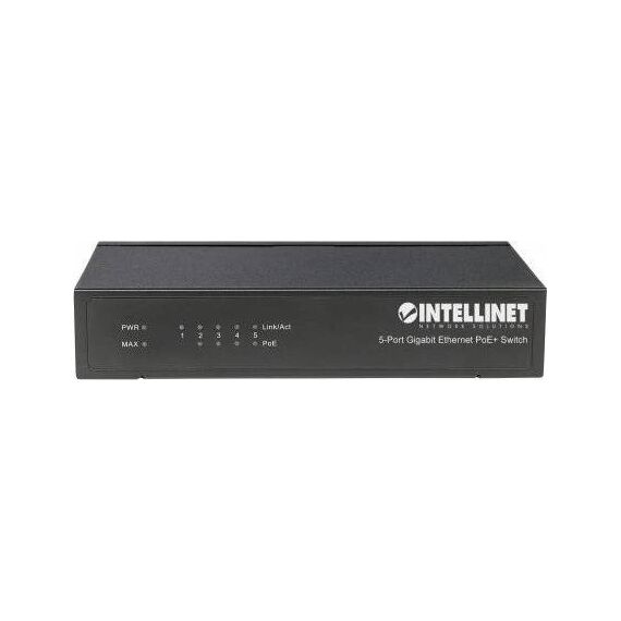 Intellinet 5-Port Gigabit Ethernet PoE+ Switch, 4 x PSE  | 561228