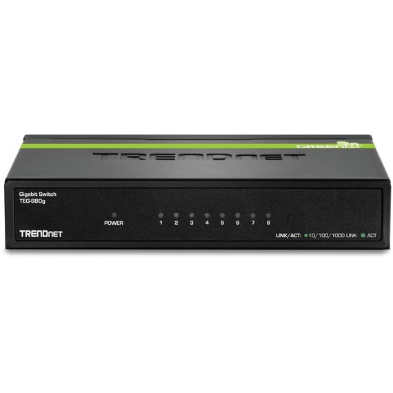 TRENDnet TEG S80G Switch 8 x 101001000 TEGS80G