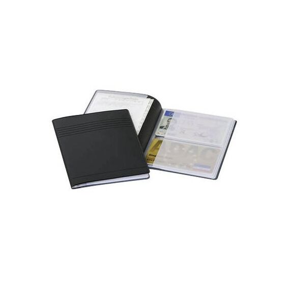 Durable ID & Credit Card Wallet 4 Cards Charcoal 239758
