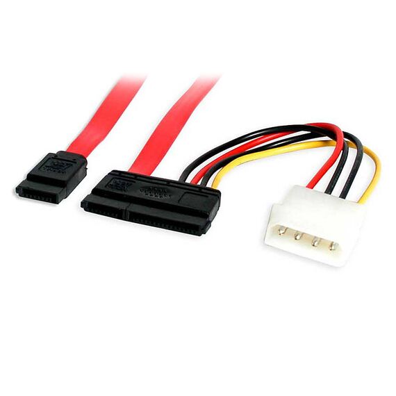 StarTech.com SATA18POW 18in SATA Combo Cable