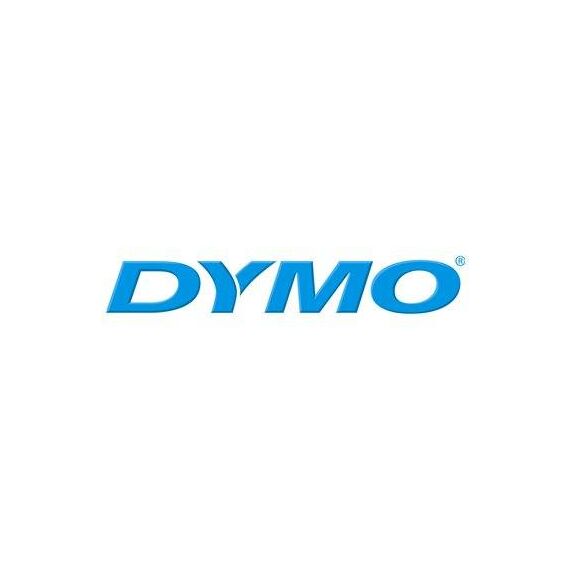 DYMO 520106 3D Embossing Tape White on Glossy Blue 9mm x 3m