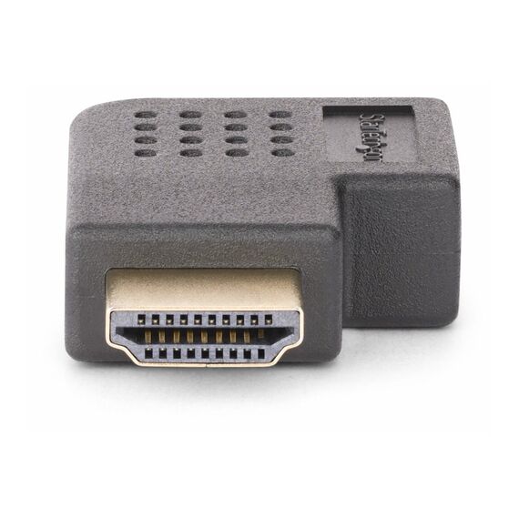 StarTech.com Right Angle HDMI 2.0 Adapter, Black