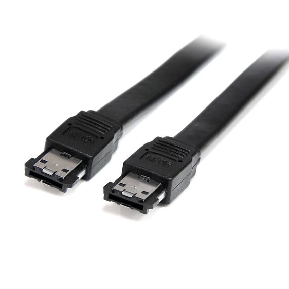 StarTech.com Shielded External eSATA Cable, Serial ATA 150  black