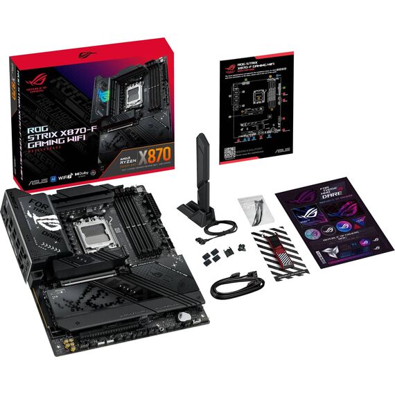 ASUS ROG STRIX X870-F GAMING WIFI, AMD, Socket  | 90MB1IV0-M0EAY0