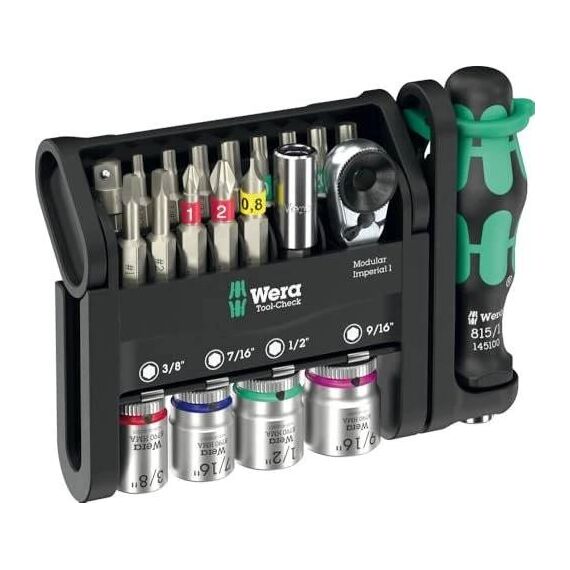 Wera Tool-Check Modular Imperial 1 Set 21 Pieces