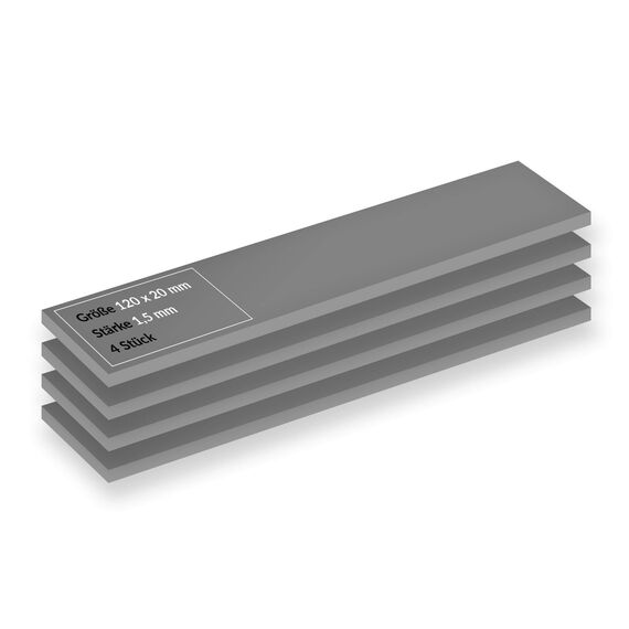 ARCTIC TP-4 Thermal Pad 120×20×1.5mm 4-Pack Grey