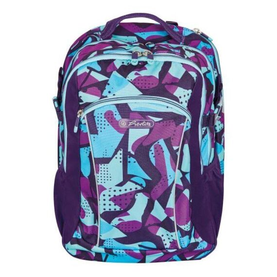 Herlitz Ultimate CamoPurple / School backpack / Blue / | 50043033