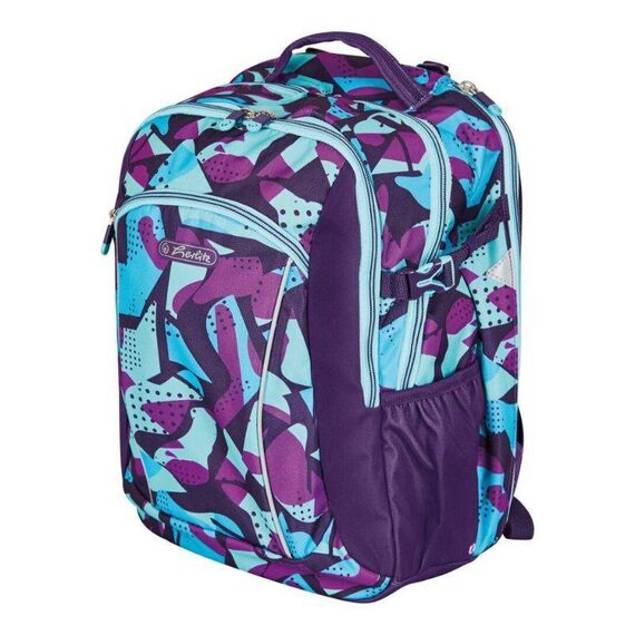 Herlitz Ultimate CamoPurple / School backpack / Blue / | 50043033