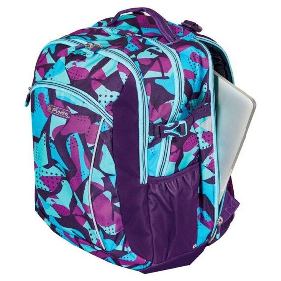 Herlitz Ultimate CamoPurple / School backpack / Blue / | 50043033