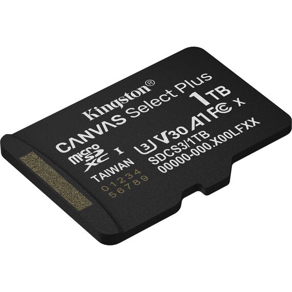 Kingston Canvas Select Plus 1TB microSDXC U3 V30 A1