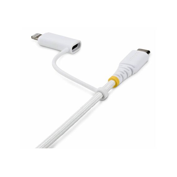 StarTech 2-in-1 USB-C to Lightning Cable 1m