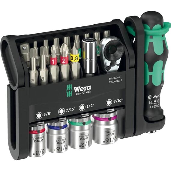 Wera Tool-Check Modular Imperial 1 Set 21 Pieces
