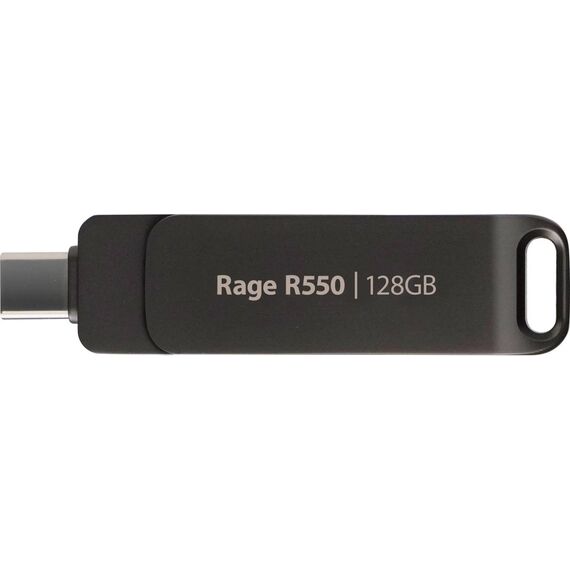 Patriot Rage R550 128GB USB 3.2 Type-A+C Flash Drive